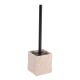 TENDANCE Četka za WC šolju sa držačem 37x10x10cm, poliresin/natural - 66120104