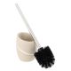 TENDANCE Četka za WC šolju sa držačem 36.6x10.2x9.7cm Stone effect, poliresin/bež - 66153104