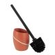 TENDANCE Četka za WC šolju sa držačem 36.6x10.2x9.7cm, poliresin/terakota - 66153125