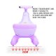 WINNER BIKE ROMOBIL SWING PINK WB-8098A - TRO0007