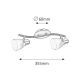 RABALUX Spot rasveta Harmony Lux hrom, E14 40W - 6636