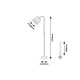 Rabalux Podne lampe Godric E27 1x MAX 25W crna (6639) - 6639