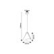 Rabalux Visilica Neva E27 1x MAX 60W mat crno (6650) - 6650-1