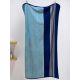VIKTORIJA Plažni Peškir Blue Wave 164x87 cm - VLK000668-bluewave