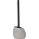 TENDANCE Četka za WC šolju sa držačem 11.5x9.5x37cm, poliresin/siva - 6686165