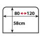 LAMPA ACCESSORIES Zaštita od sunca bočna širina 80-120-visina 58cm za suv-4X4 vozila  2kom - 66896