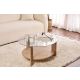NORDURE Klub sto Clara, braon - EP3003057