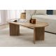NORDURE Klub sto Sable VNT, braon - EP3003081