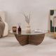 NORDURE Klub sto Liya, braon - EP3058030
