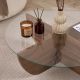 NORDURE Klub sto Liya, braon - EP3058030