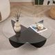 NORDURE Klub sto Liya, crna - EP3058033