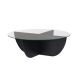 NORDURE Klub sto Liya, crna - EP3058033
