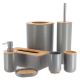 TENDANCE Kutija za maramice 26,1X13,1X8,6 cm bambus siva - 6724260