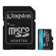 KINGSTON Memorijska kartica MicroSD 256GB, Canvas Go! Plus, Class10 UHS-I U3 V30 A2 - 083680