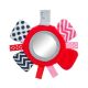 CANPOL Plišana igračka za bebe Zig Zag, crvena - 68-063_red