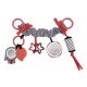CANPOL Igračka za kolica Niz sensory toys - red - 68-071_red