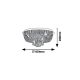 Rabalux Plafonjera Larisha G9 6x MAX 40W hrom (6806) - 6806