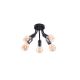 Rabalux Plafonjera Almus E27 5x MAX 60W crna (6809) - 6809