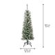LEMON PLANET Novogodišnja jelka 180cm Pencil Pine Snowy - 111529-1