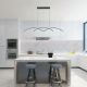 Rabalux Visilica River LED 40W crna (6899) - 6899