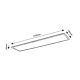 Rabalux Plafonjera Almond LED 40W bukva (6909) - 6909