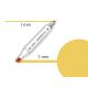 DELI Sketch marker pastel yellow-37 - 691444