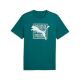 PUMA Majica kratak rukav graphic wording tee M - 691775-41