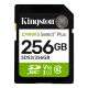 KINGSTON SD Card 256GB, Canvas Select Plus, SDHC Class10 UHS-1 U1 V10, up to 150MB/s read - 084871