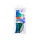 DELI Geometrijski set pastel 1/4 15cm - 697142
