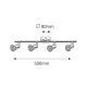 RABALUX Spot rasveta Norton LED GU10 50W - 6988