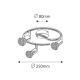 RABALUX Spot rasveta Norton LED GU10 50W - 6989
