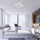 Rabalux Plafonjera Fandral LED 33W brušeni hrom (6996) - 6996