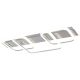 Rabalux Plafonjera Fandral LED 42W brušeni hrom (6997) - 6997