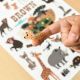 POPPIK Edukativni poster s nalepnicama Mini otkrića: Braon boja - MIN010