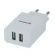 SWISSTEN Punjač 2x USB 2,1A+ kabl Type C 1,2m, bela - 156562