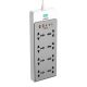 Produzni kabl LDNIO SC4 13-IN-1 8 uticnica 2xPD 2xUSB 1xLightning GaN 65W 2m - EP3199286