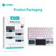 Tastatura Coteci Punk 84013 Wireless touchpad transparent pink - EP3055711