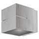 Rabalux Zidna lampa Kaunas G9 1x MAX 10W brušeni aluminijum (7019) - 7019