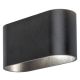 Rabalux Zidna lampa Kaunas G9 1x MAX 10W mat crno (7023) - 7023