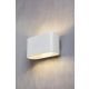 Rabalux Zidna lampa Kaunas G9 1x MAX 10W mat belo (7024) - 7024