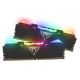 PATRIOT 16GB DDR4 (2x8GB), 3600MHZ, Viper RGB BLACK heatshield, PVR416G360C8K - 70456-1