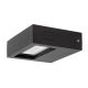 Rabalux Spoljna zidna rasveta Ganges LED 7W mat crno (7052) - 7052