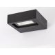 Rabalux Spoljna zidna rasveta Ganges LED 7W mat crno (7052) - 7052