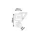 RABALUX Reflektor Flood LED 10W - 7066-1