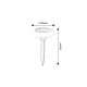 Rabalux Solarna rasveta Haiti LED 06W crna (7069) - 7069
