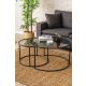 HANAH HOME Sto za dnevnu sobu Tokyo Black - 189479