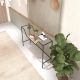 HANAH HOME Konzolni sto-polica Lala, crna/staklo - 706CLN1187