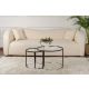 HANAH HOME Set klub stolova 60-42, crna/providna - EP3058036