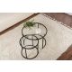HANAH HOME Set klub stolova 60-42, crna/providna - EP3058036