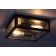 Rabalux Spoljna plafonska rasveta Zaton E27 2x MAX 60W mat crno (7070) - 7070-1